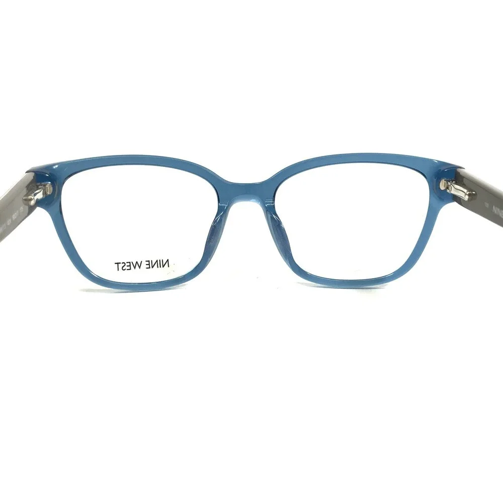 Nine West Eyeglasses Frames NW5113 424 Grey Clear Blue 50-17-135